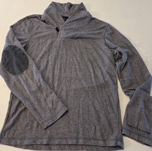 Armani Exchange Heather Gray Pullover